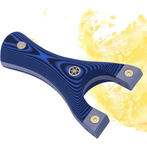 5pcs Quick Pressure Slingshot G10 Clip Stainless Steel Patch Outdoor High Precision Slingshot Outdoor Sport Hunting Catapult