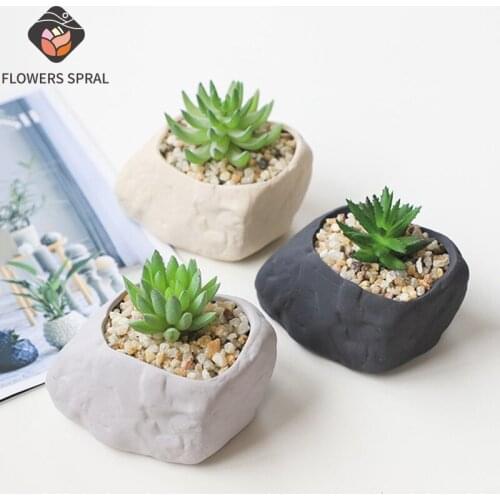 Modern Ceramic Flower Pot Garden Balcony Home Decoration Gardening Succulent Planting Hydroponic Flower Pot Potted Decoration