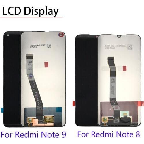 100% Original LCD Display Screen+Touch Digitizer Assembly Display For Xiaomi Redmi Note 8 9 Note8 Note9