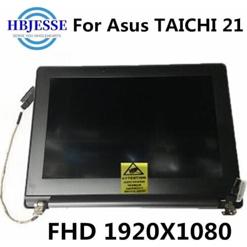 11.6" for ASUS TAICHI 21 TAICHI21 1920X1080 Full-HD Laptop Touch Screen LCD LED display with AB cover Upper Half Assembly Screen
