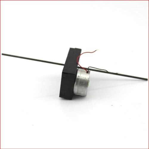 2PCS 3048-300 DC Gear motor,2mm double shaft,long axis 60MM Solar gear motor, diy manual material science