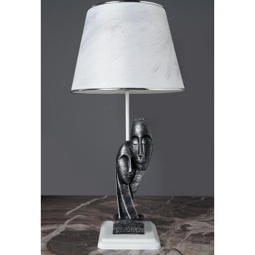 Saint Belisama Aless Lampshade Silver White