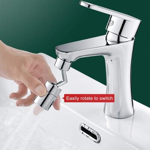 720Degree Rotation Tap Aerator Universal Splash-proof Swivel Water Saving Faucet Water Saving Bathroom Filter Foamer Aerator Hot