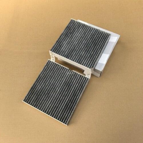 1Pair Active Carbon Car Cabin Air Filter for BMW 2011-2017 X3 X4 20i 28i 35i air conditioner filter element OEM NO64319312318