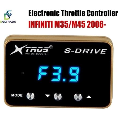 DECTRADE Car Electronic Throttle Controller Racing Accelerator Potent Booster For Infiniti M35 M45 2006- Tuning Parts 8 Drive
