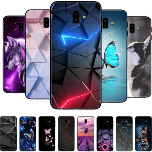 For Samsung J6 J6+ 2018 Case Silicon Back Cover Phone Case For Samsung Galaxy J6Plus 2018 J6+ J6 Plus J610 J 6 Soft bumper Funda