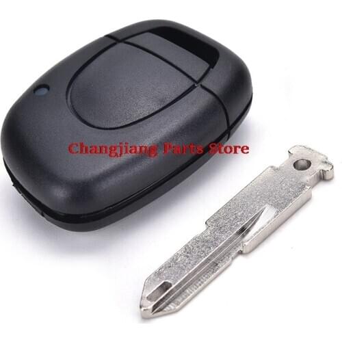 Remote Key Blank Shell 1button Fob Case Fit RENAULT Twingo Clio Kangoo Master