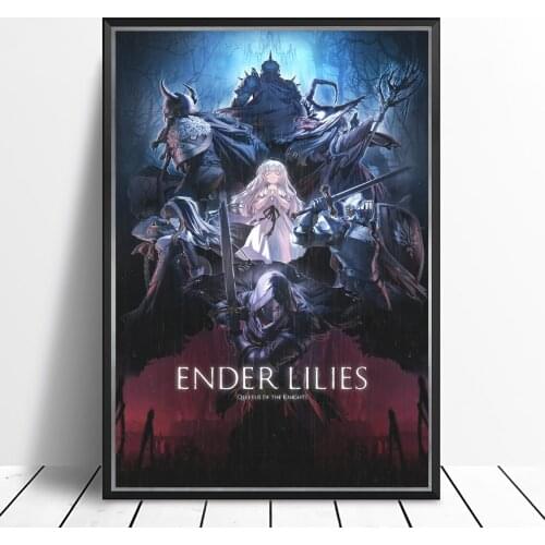 ENDER LILIES: Quietus of the Knights Video Game Canvas Poster Home Wall Painting Decoration (No Frame)
