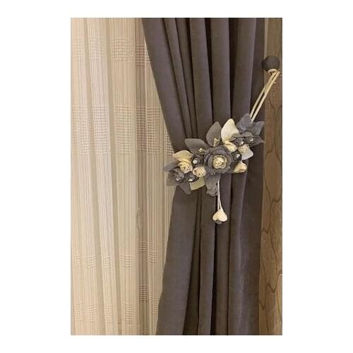 Backdrop Curtain Decorative Floral Bracol