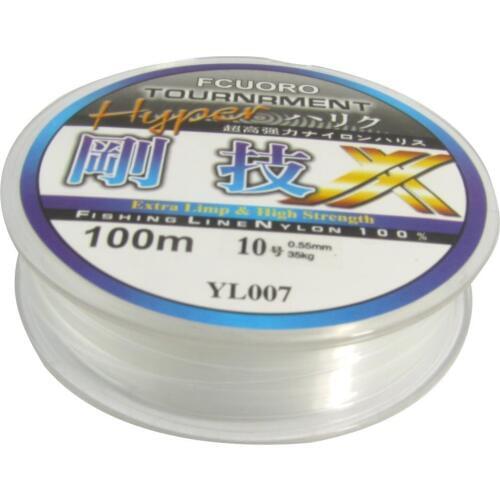 Good deal 100m 0.55mm Diameter Clear Fsing Thread 23Kg 77.1lb Fishing Line Spool