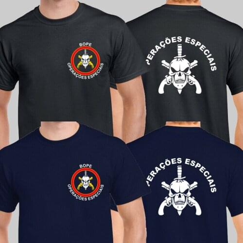 BOPE Military Polices Tactical Unit Brazil Operacoes Especiais Men T-shirt