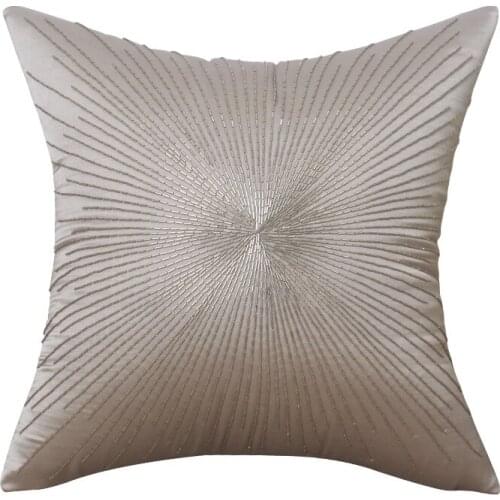 Nude Pillowcase Home Decorative Handmade Bedaded Cushion Cover 45x45cm/30x50cm