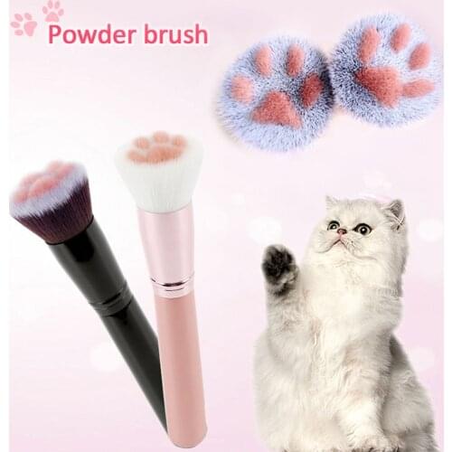 New Cat Claw Makeup Brush Soft Powder Face Blush Foundation Single Brush Multifunctional Makeup Tool