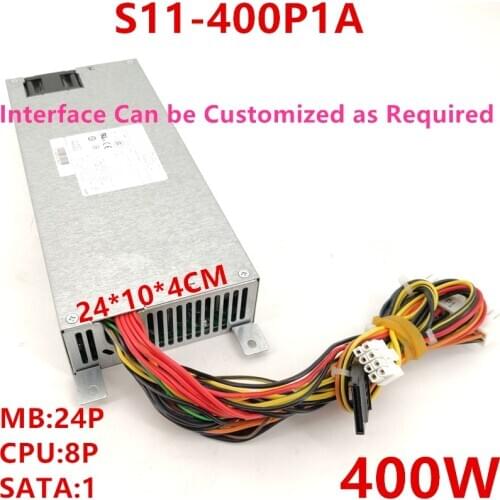 New PSU For Chicony Stand 1U L1 M99 400W Power Supply S11-400P1A
