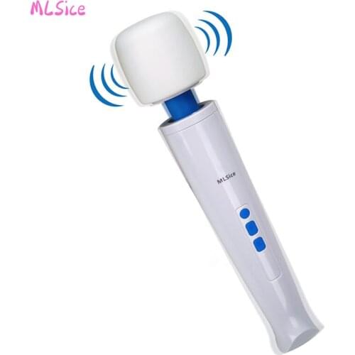 Huge Vibrating Massager Wand For Women USB Charge Big AV Stick Female Clitoris Stimulator Adult Sex Tools For Couples Sex Shop