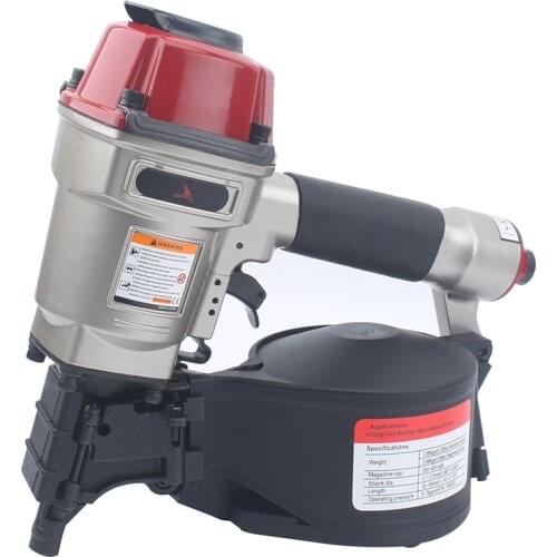 YOUSAILING CN55 Industrial Pallet Nailer Gun Pneumatic Coil Nailer Tool Air Nailing Gun for Pallet Making Nail Length 32mm-55mm