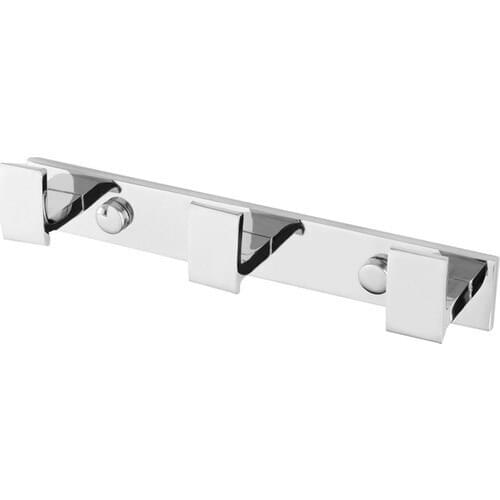 Square Line Series Lama Mounted Triple Robe Hook