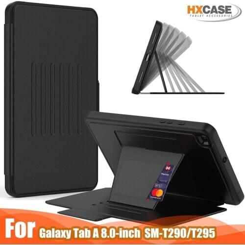 HXCASE smart cover for samsung tab t290 t295 t297 case 2019