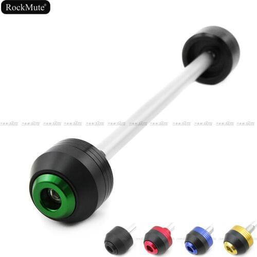 Motorcycle Rear Wheel Axle Fork Slider For Kawasaki ZX-10R ZX10R Ninja 2004-2016 15 14 13 12 Crash Protector Falling Protection