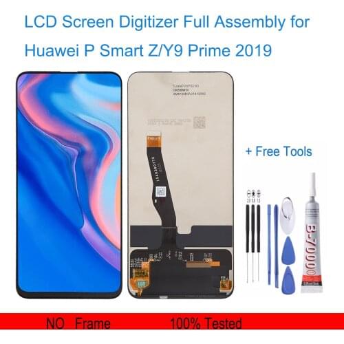 Display screen LCD Screen and Digitizer Full Assembly with Frame for Huawei P Smart Z/Y9 Prime 2019