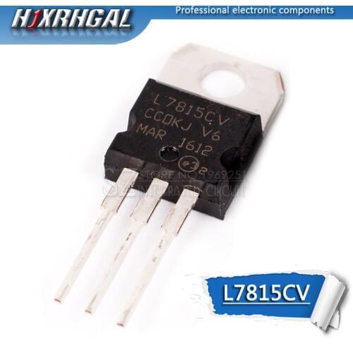 10pcs L7815CV TO220 L7815 7815 LM7815 MC7815 TO-220