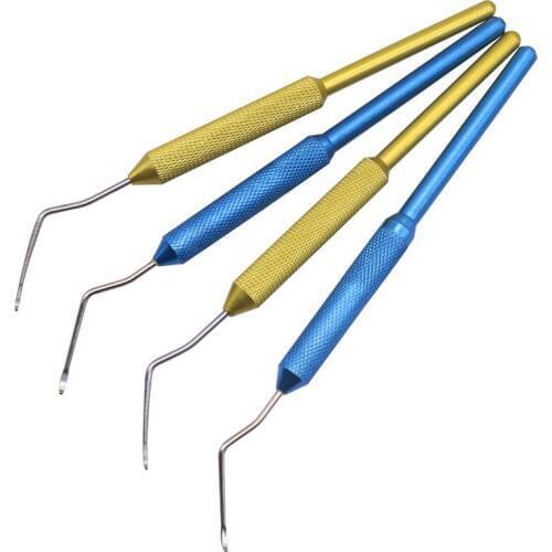 2 pcs Beekeeping tool Move Bee Worms Needle Blue Stainless Steel Queen Rearing System for Beekeeper