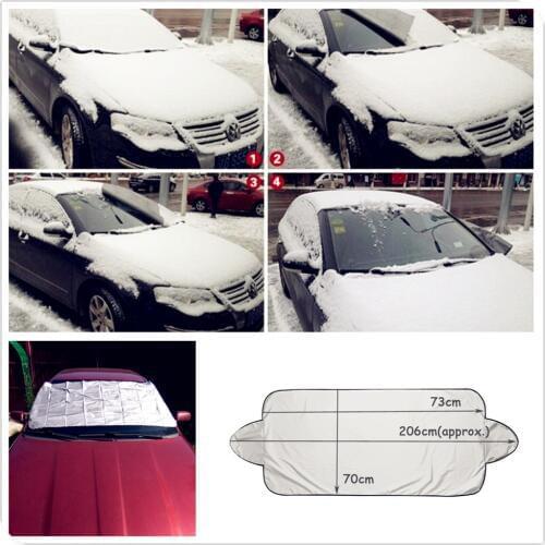 2018 new car Snow Ice Sun Shade Dust Prevent Window Cover for Toyota VIOS LAND CRUISER PRADO COASTER highlander