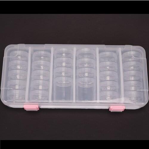 25/28 Lattices Diamond Embroidery Accessories diamond painting Boxes Cross Stitch Cases Storage Organizer