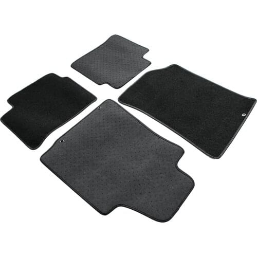 4x Floor Mats Nylon Carpets for Nissan Altima SL SR 2013-2016 Black 4-Door 2.5L 3.5L V6 for Nissan Altima w/Nismo Emblem