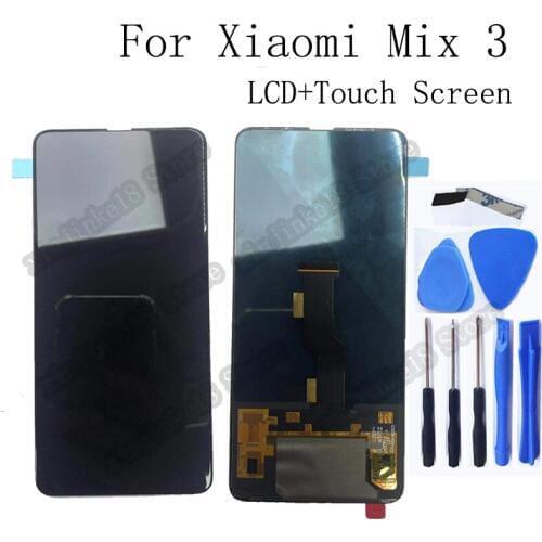 6.39" AMOLED Display For Xiaomi mi Mix 3 LCD Display Touch Screen digitizer replacement Phone Parts For Xiaomi Mix 3 Repair kit