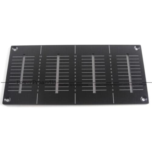 DAH2426 Channel fader Face metal Plate CHF Panel for Pioneer DJM 800