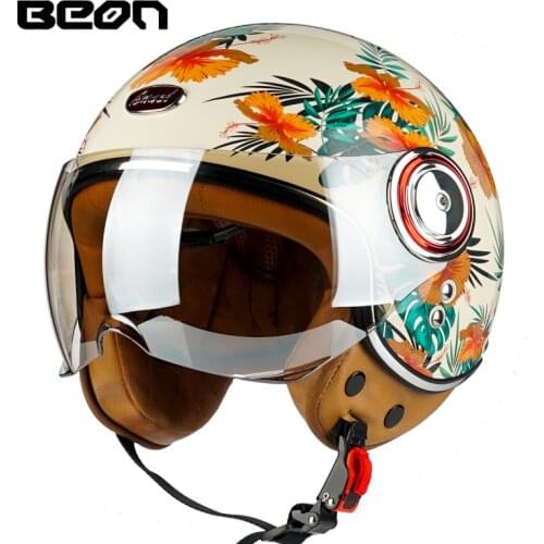 NEW BEON Helmet Motorcycle Summer Moto Helmet Open Face Motorcycle Racing Off Road Helmet Casco Moto Capacete Casque