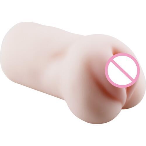 Male Masturbator 3D Realistic Vagina Silicone Pussy Handheld Masturbation Cup Adult Sex Doll Erotic Toys for Men Sex Shop