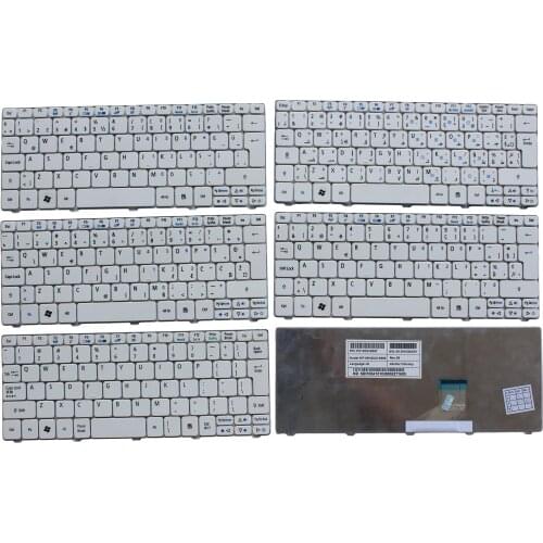 New White Laptop Keyboard for Acer D260 D255 D256 D257 D270 532 d260