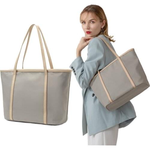 FUNMARDI Tote Bags For Women 2021 New Fashion Nylon Oxford Cloth Canvas Bag Luxury Female Handbags Shoulder Bags Portable Ladies