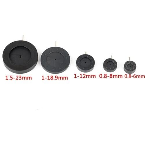 Amplifying Diameter 1-12mm 0.8-8mm 12 Blades Zoom Optical Iris Diaphragm Aperture Condenser For Microscope Camera Adapter