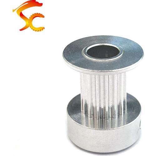 2GT Aluminium Alloy Timing Pulley 16 teeth Bore 6.35mm Synchronous wheel belt width 10mm CNC Engraving Machine Accessories