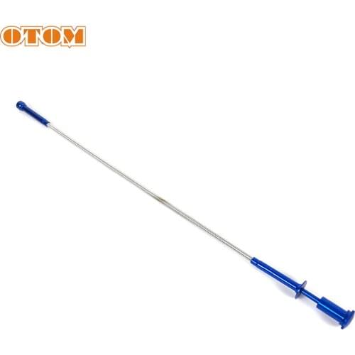 OTOM Universal Magnetic Soft Shaft Hook Metal High Torque With Lighting Lamp Engine Grabbing Repair Tool For Motorcycle Car ATV