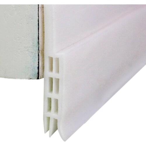 1M Length Sealing Strip Door Window Self Adhesive Silicone Bottom Door Window Tape Weatherstriping Sound Home Decorations