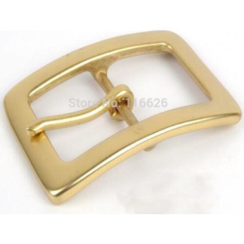 DIY leather craft inner 40mm belt buckle solid brass hardware accessories
