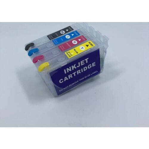 YOTAT Refillable T1411 T1412 T1413 T1414 Ink Cartridge for Epson WorkForce WF-3521 WF-7018 ME Office 620F 560W 570W 960FWD 900WD