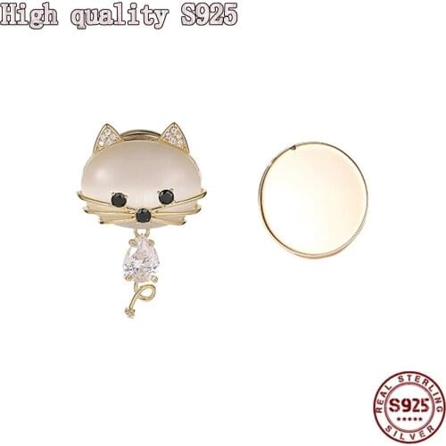 2021 Fashion Jewelry, High Quality Cat Brooch, The Best Charm Brooch Accessories For Women To Attend Banquets