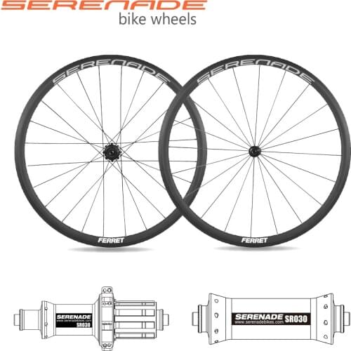 30mm deep 28mm wide carbon road bicycle cycling wheels tubeless-ready