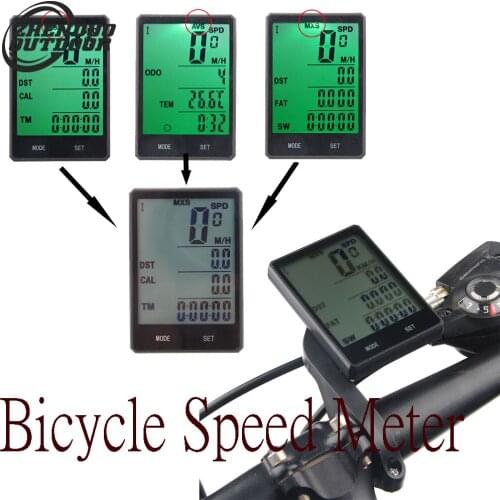Ride Accessories GPS Bicycle Computer Cycling Speedometer Wireless Stopwatch Bike Odometer Outdoor Riding Portable