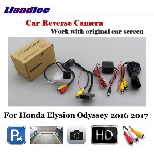 Car Vehicle Backup Camera For Honda Elysion Odyssey 2016 2017 AUTO Rear View camera Backup Camera Car Accessorie