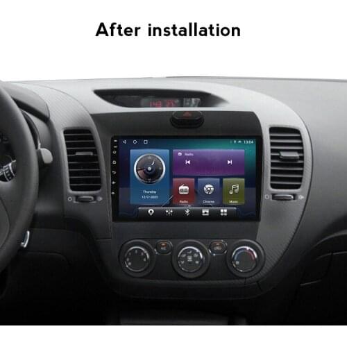 IPS 9Inch Android 11 6GB RAM 2din Car Radio Multimedia Video Player For Kia K3 Cerato Forte 2013 - 2017 3 YD Tuner GPS Navi DVD