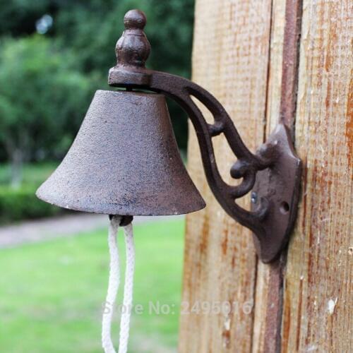 Doorbell, Medium,Wall Mounted Front Door Bell for Farmhouse, Garden, and Front Yard