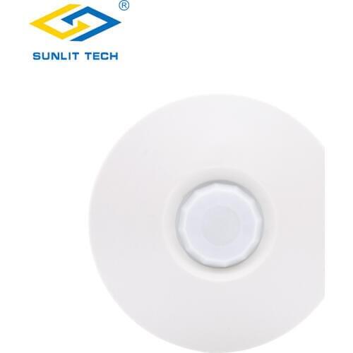 Dual Tech Microwave Wired Pir Motion Sensor 360 Degree Ceiling Mount Infrared Detector Alarm Sensor for Home Security system