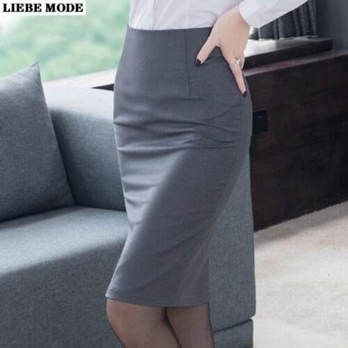 LIEBE MODE Womens Pencil Skirts
