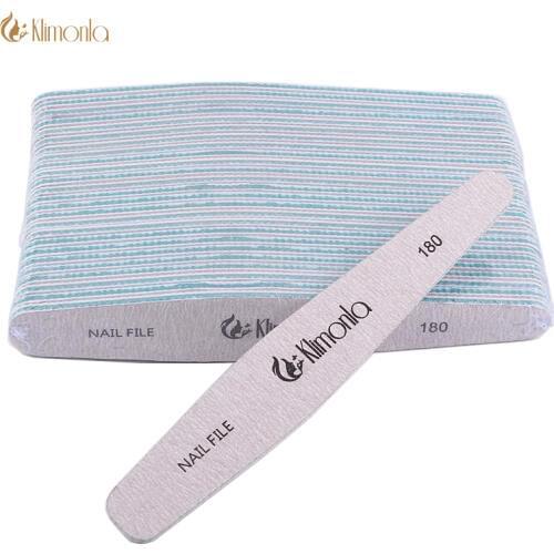 Zebra Nail Files Washable Double-Side Emery Board 180/180 Grit Nail Buffering Files 25pcs/Lot lime a ongle professionel